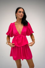 Load image into Gallery viewer, Cherry Fever Peplum Top