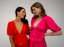 Load image into Gallery viewer, Cherry Fever Peplum Top