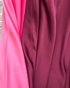 Pink Plum Midi Slip Skirt