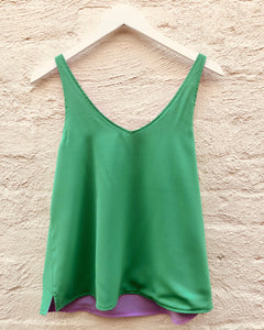 Lilac Lime Camisole Top