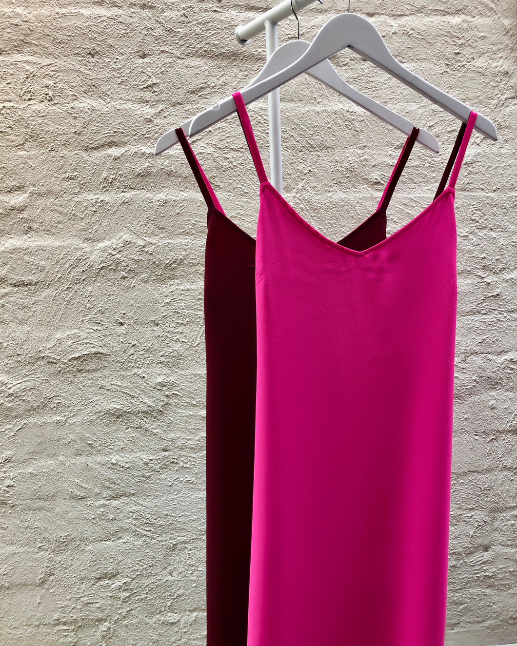 Pink Plum Midi Dress