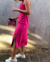 Load image into Gallery viewer, Pink Plum Midi Dress